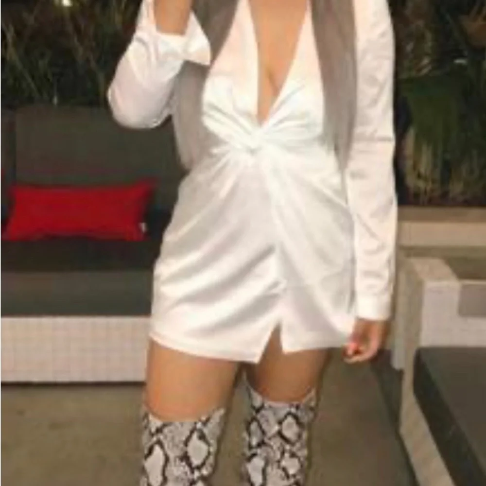 White Mini Dress - Picture 4 of 4